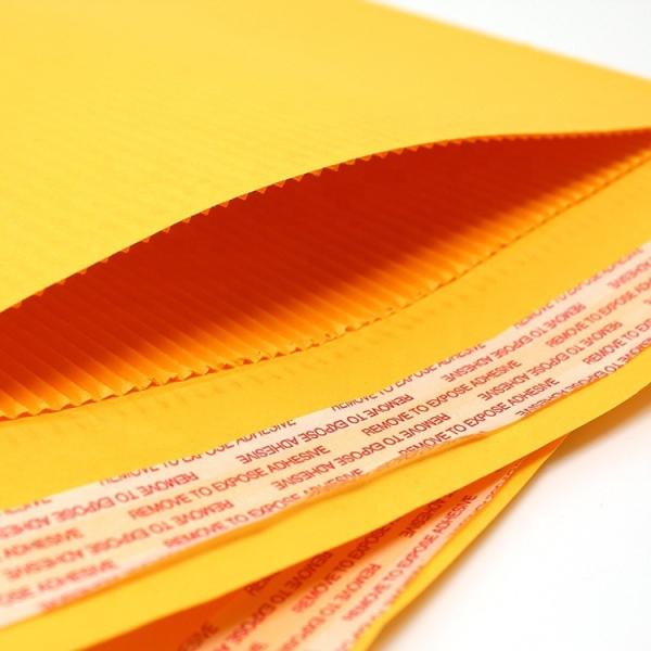 Kraft reciclado versátil biodegradável corrugou os envelopes 4x8”