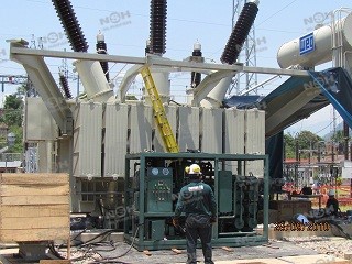 Ультра высоковольтные завалка масла изоляции трансформатора и машина очищения масла, для трансформатора 350КВ смазывают