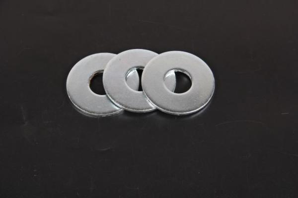 DIN 440 flat steel washer，Blue-white galvanizing ，Industrial Hardware Parts