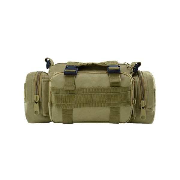 Outdoor Camping Backpack Belt Bags 0.45 Kgs Zipper Hasp Closure Portable Molle Bag for Hiking