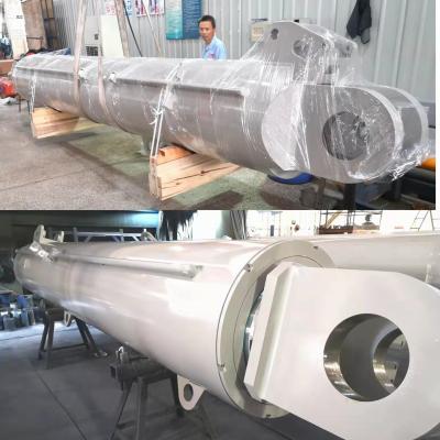 cilindro hidráulico personalizado com curso de 360 mm