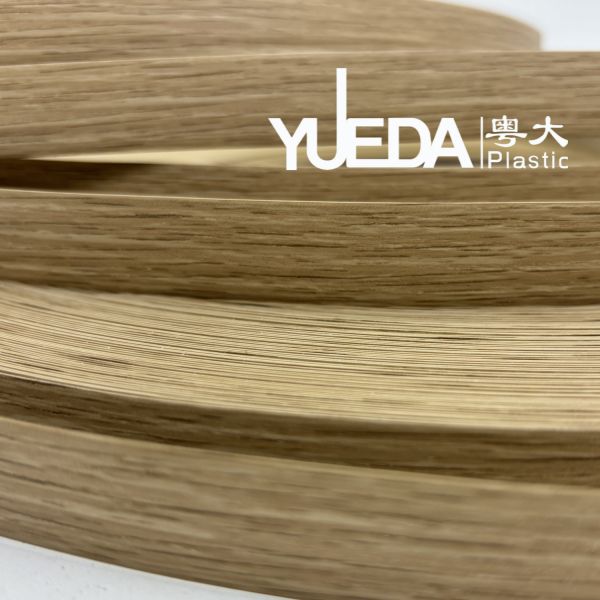 Realistic Wood Grain PVC Edge Lipping For Furniture Refinishing M9521