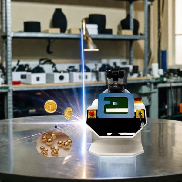 Desktop 200W Handheld Soldering Laser Jewelry Welding Machine with 300J Single Pulse Energy