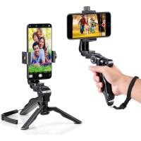 Suporte multifuncional do telefone da vara de Selfie