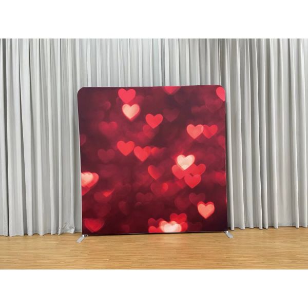 Modular Pillowcase Backdrop Tradeshow Backdrop With 1 Frame And 2 Fabric Skins