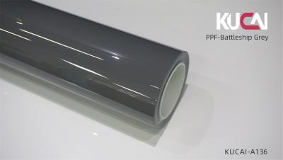 Lubrizol TPU Battleship Gray Colored PPF Wrap, Película de Proteção de Pintura de Veículos