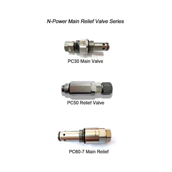 Excavador Engine Main Valve de PC30 PC55 PC60-7 PC120-6 PC200-3