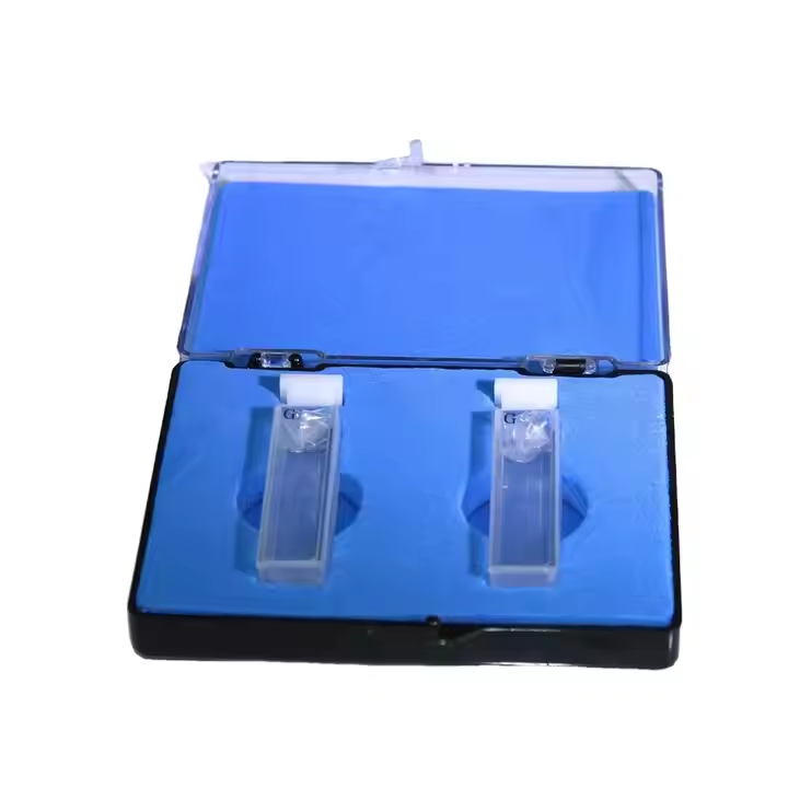 2pcs/set Factory High-transmittance Cuvette Quartz Cell Cuvette Laboratory 5mm 10mm 20mm 30mm Cuvette