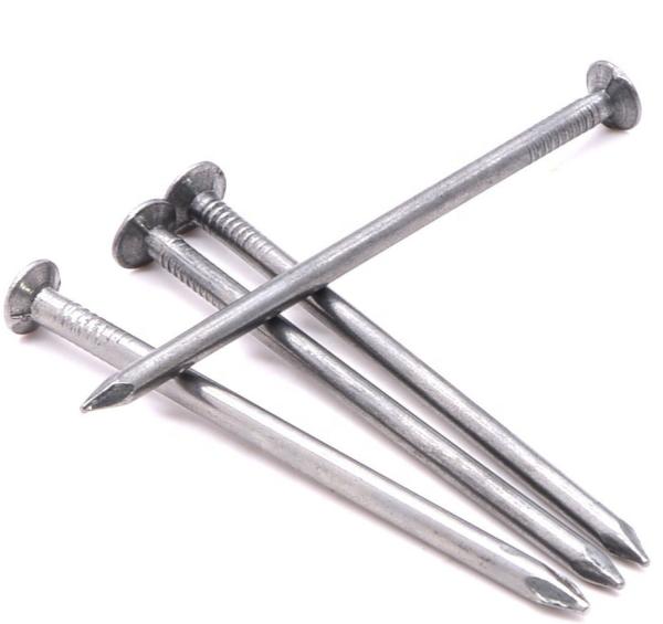 All Lengths Construction Nails Steel Round Wire Smooth ISO Flat Common Nail 3in Polishing Common Nails Hardware Parts