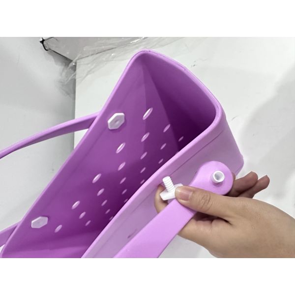 Women's Fashion Waterproof Handbag for Gym and Beach in Orange Woowave