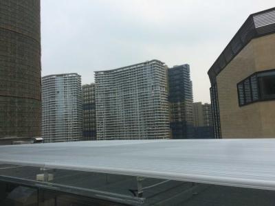 Revêtement externe à télécommande de polyester d'alliage d'aluminium de systèmes de toit de Louvre