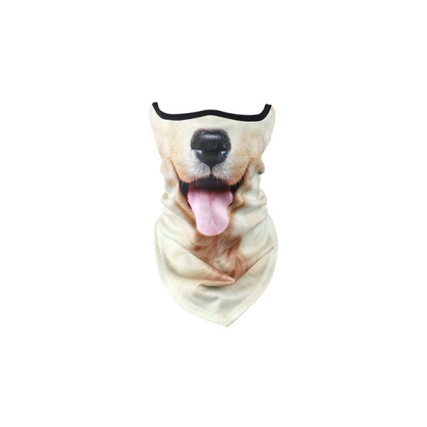 Sweat-proof Breathable Comfortable Pattern Outdoor Riding Bicycle Mouth Shield Motorcycle Face Mouth Shield Neck Head Scarf