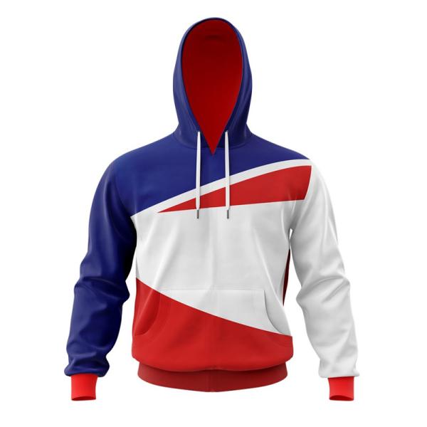 Unisex Sublimation Print Unlined Pullover Hoodies For Sports Team