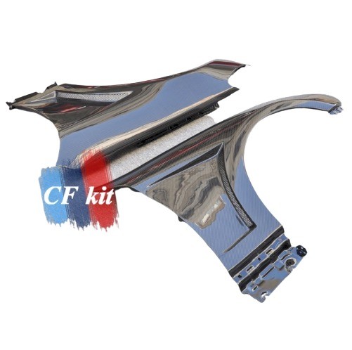 Auto Body Systems Lightweight Carbon Fiber Front Fenders for Hyundai Genesis Coupe