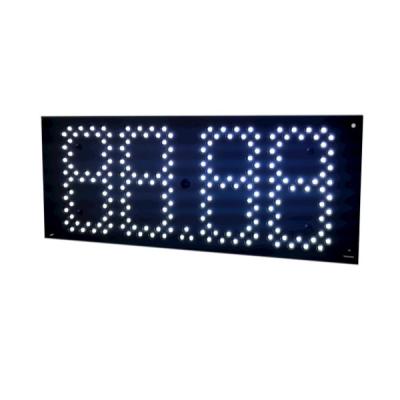7 exposição branca do preço do petróleo do diodo emissor de luz do segmento da placa de exposição 7 do número de Digitas da polegada