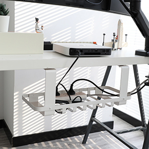 Поднос для управления кабелями из растительного волокна для устойчивой и аккуратной организации проводов