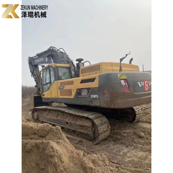 Gran Excavadora Volvo 480 Usada EC480DL 48 toneladas Excavadora de segunda mano