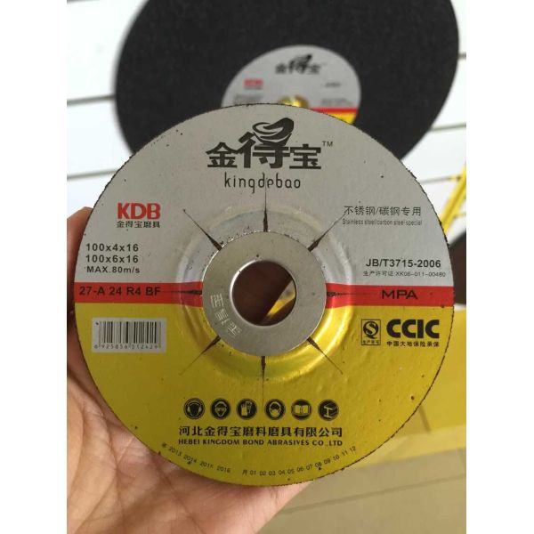 kingdom bond grinding wheel&cutting wheel 100*4*16mm for metal