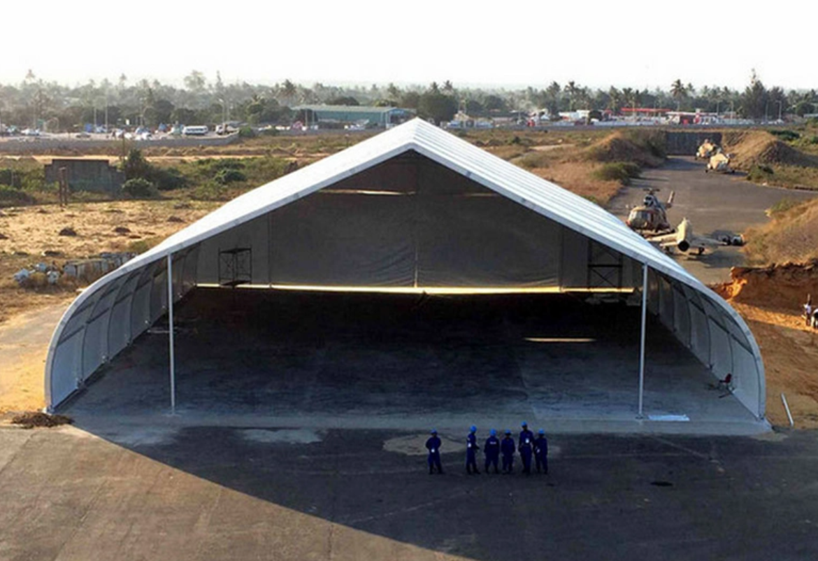 Специализированная роскошная палатка для хранения полупостоянная большая открытая выставка алюминия