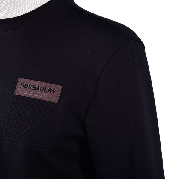 Полиэстер/волокно на заказ Суитшер с плечом и большим размером