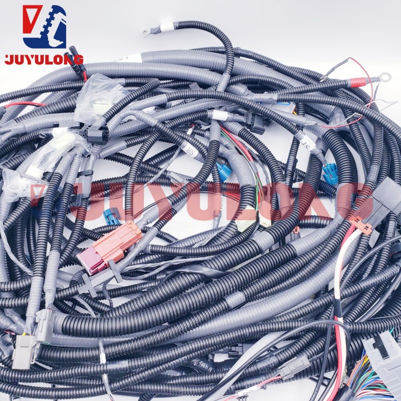 Excavator Suitable for  ZAX70 120 200 330 450-1-3-6 Full Vehicle Internal and External Wiring Harness Chassis Frame Line
