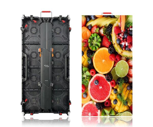 P 3.91 500x500mm Exibição LED ao ar livre Aluguer 3840hz 4k Uhd