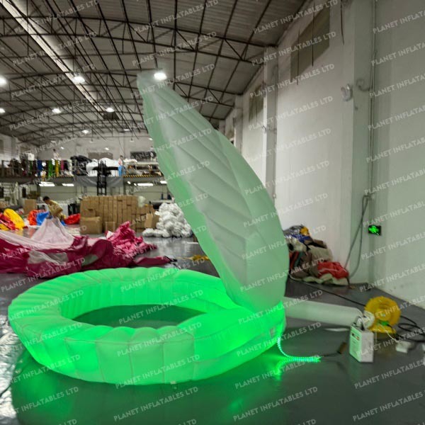 Scène de publicité Concasse gonflable à LED pour la décoration d'événements