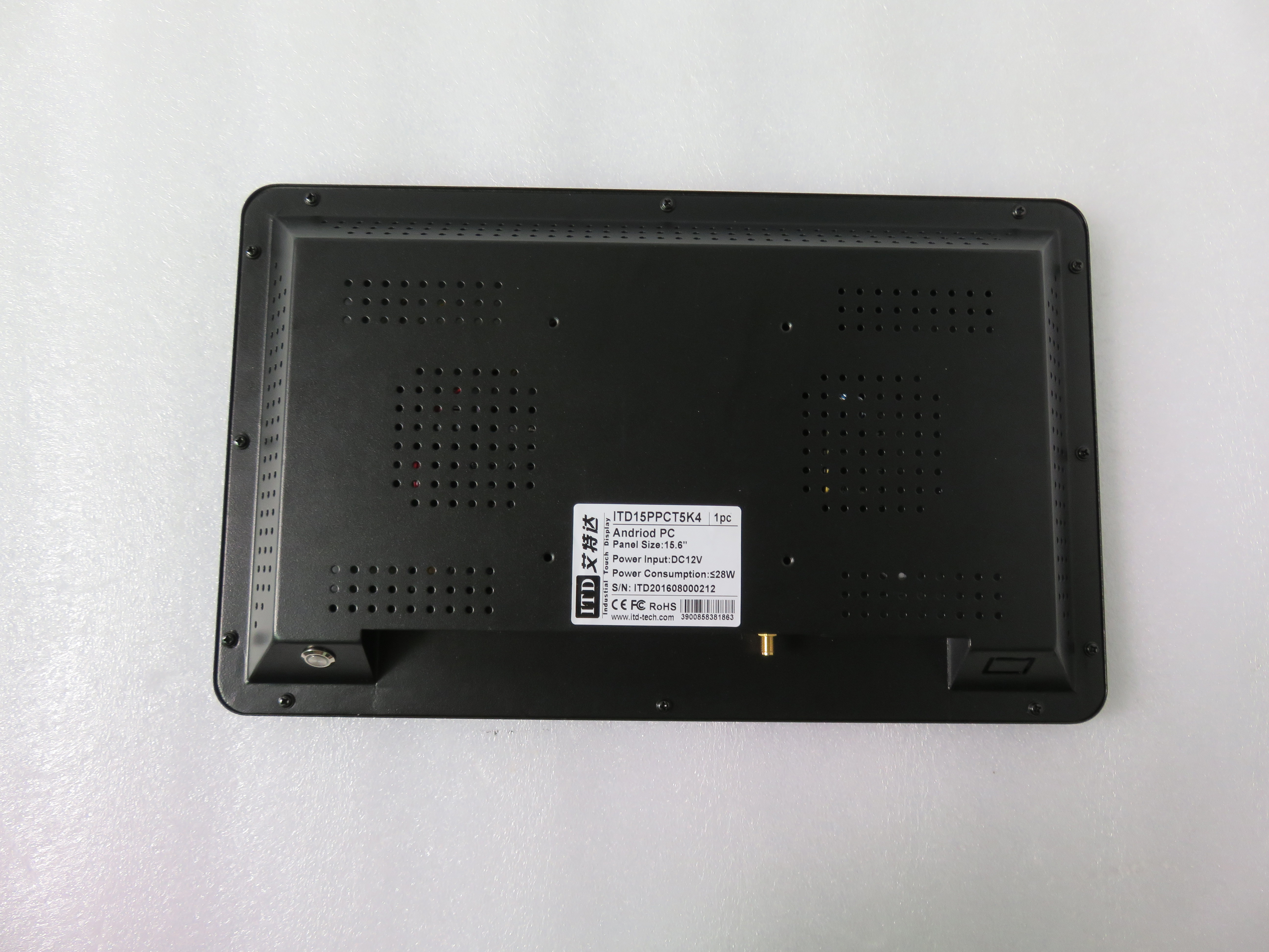 ПК панели 1024x768 локальных сетей 25W 250nits 15,6 WIFI» промышленный