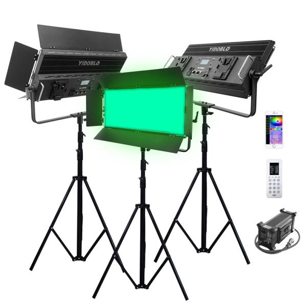 GL-3000C 300W RGB photography live film shooting light led Camera light Video studio photographic equipment studio light