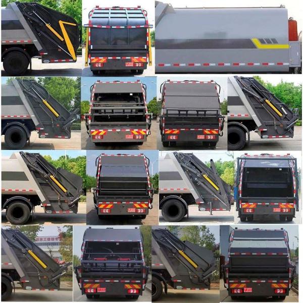 High Speed 18TONS Waste Compactor Vehicle Rubbish Collection Truck ZBJ5180XX