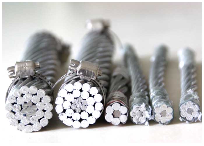 Стандарт проводника усиленный сталью АСТМ Б232 передачи АКСР алюминиевой