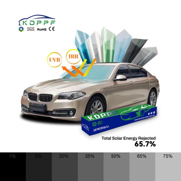 OEM/ODM 5 ans de garantie 19% VLT Chameleon Film Ventilateur Tinture de fenêtre Tinture pour voitures