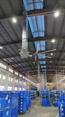 Industrial Heavy-Duty Fan 220V 360° Rotation with Reinforced Steel Rod 10,000m³/h Airflow for Factories & Warehouses