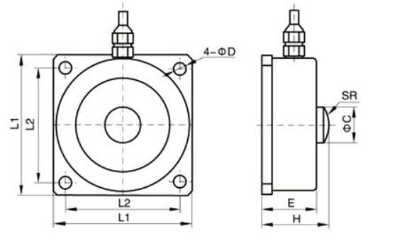 Compression Load Cell, 300kg/1000kg/25 ton/50 ton to 100 ton