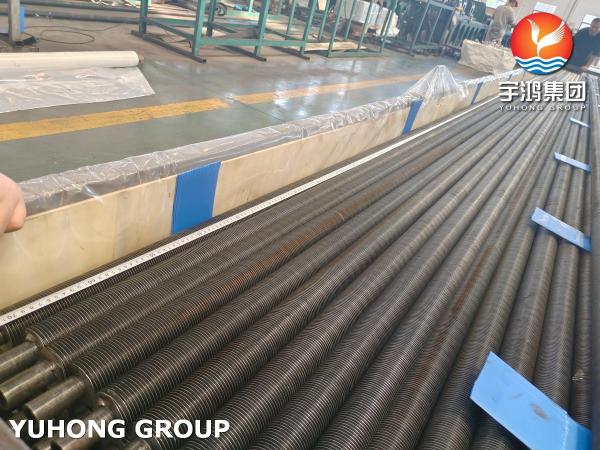 ASTM A179 Aluminium Strip Al1060 Embedded Fin Tube For Air Cooled Heat Exchanger