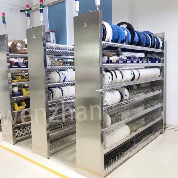 Интеллектуальные стеллажные стойки для хранения электронных компонентов SMT