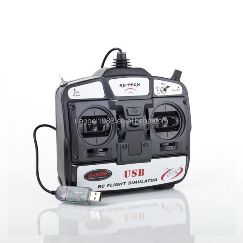 FMS Flight Simulator REMOTE 6CH Rc 3D For RC Helicopter Airplane