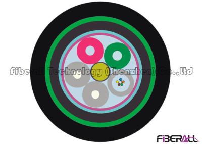 GYTA53 Outdoor Fiber Optic Cable With Two Layer Metal Tape Loose And Two Jacket