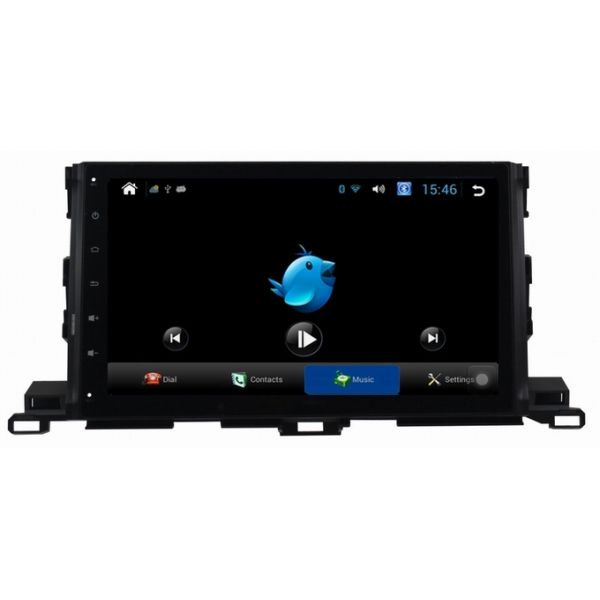 Ouchuangbo 10.1 inch android 4.2 Toyota Highlander 2015 car mulimedia DVD gps radio support swc MP3 4 core
