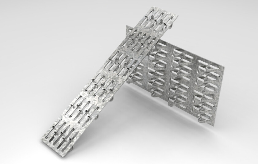 MOQ 1000 штук оцинкованной стали U-образный крепеж для стенки крепеж труб монтаж