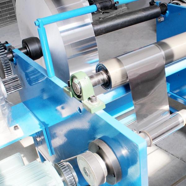 Electric Driven Baking Paper Roll Slitter for 380V Voltage and High Speed Rewinding