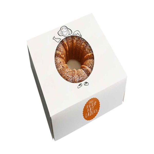 custom donut color box  Printing donut cardboard packaging box  fried food gift box