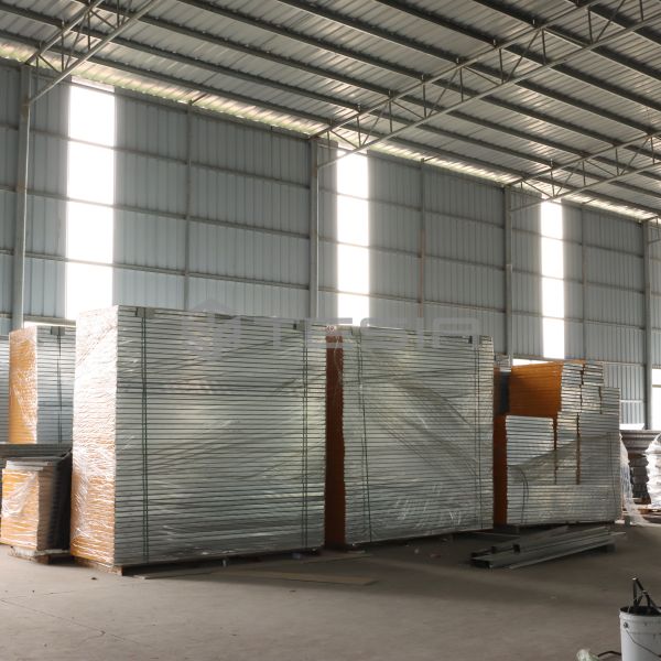 Роскошный готовый 20-футовый легкий стальной каркас расширяемый сборный дом-контейнер