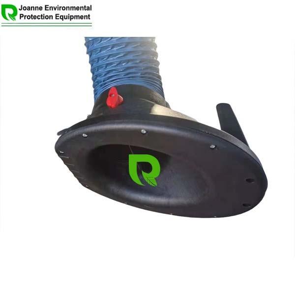 1 Arm 3 HP Industrial Welding Fume Extractor Units For Welding Smoke Treatment 2.2kW Logo Customized