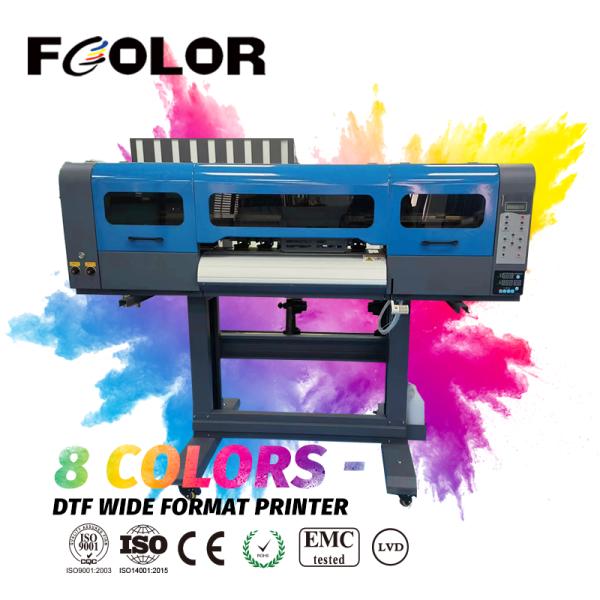 8 Colors 60CM T Shirt Printing Machine DTF Heat Transfer Machine With I3200 Print Heads