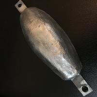 Ánodo marino catódico de la protección ASTM por el aluminio o el cinc
