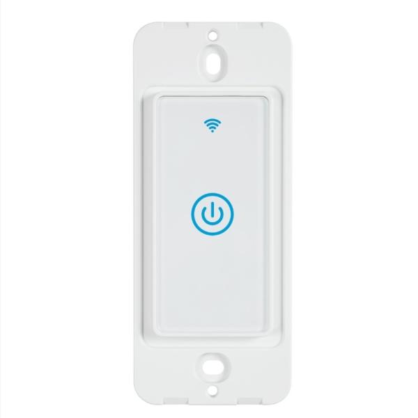 Tuya Single Pole Wifi Switch Wall Mounted Intelligent Switches 110V - 250V AC
