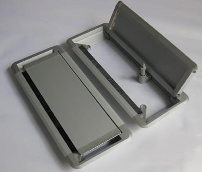 aluminium power wire brush box,#P2