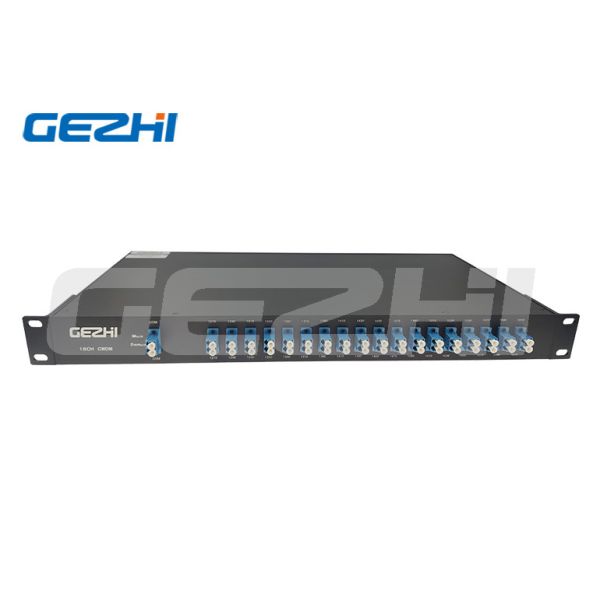 18 волоконно-оптических мультиплексоров канала CWDM дуплексное волокно в 19 шасси 1U Rackmount