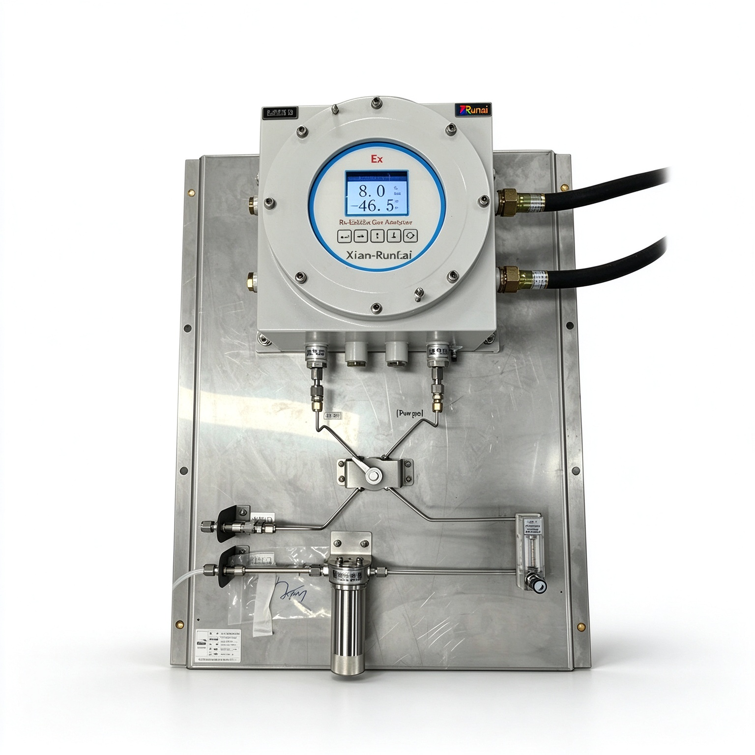 Explosion Proof Multi Gas Analyser For O2 CO CO2 CH4 CnHm H2S H2 NH3